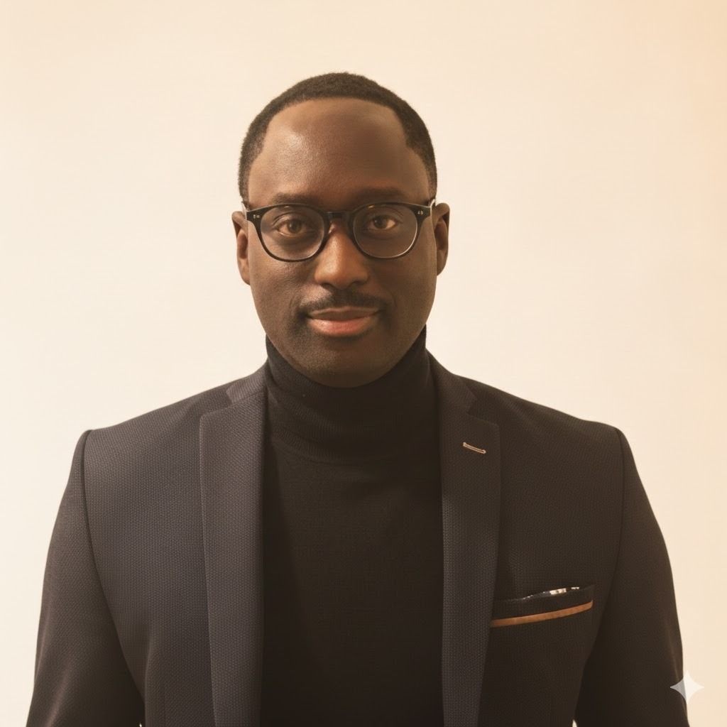 Portrait of Emile-Pierre Badiane, founder of Lumetra Advisory Partners