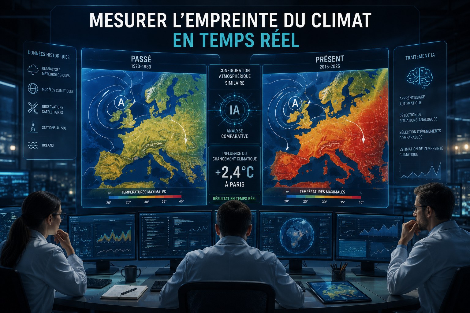 Illustration de l’outil ClimaMonitor