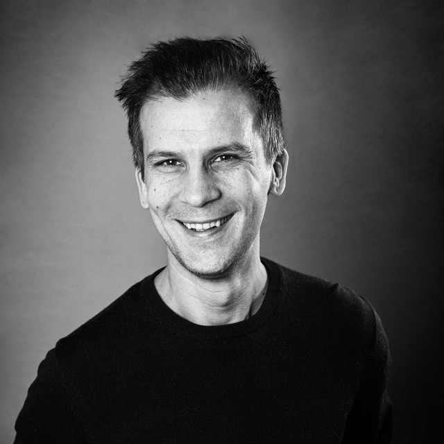 Portrait en noir et blanc de Gaspard Gantzer