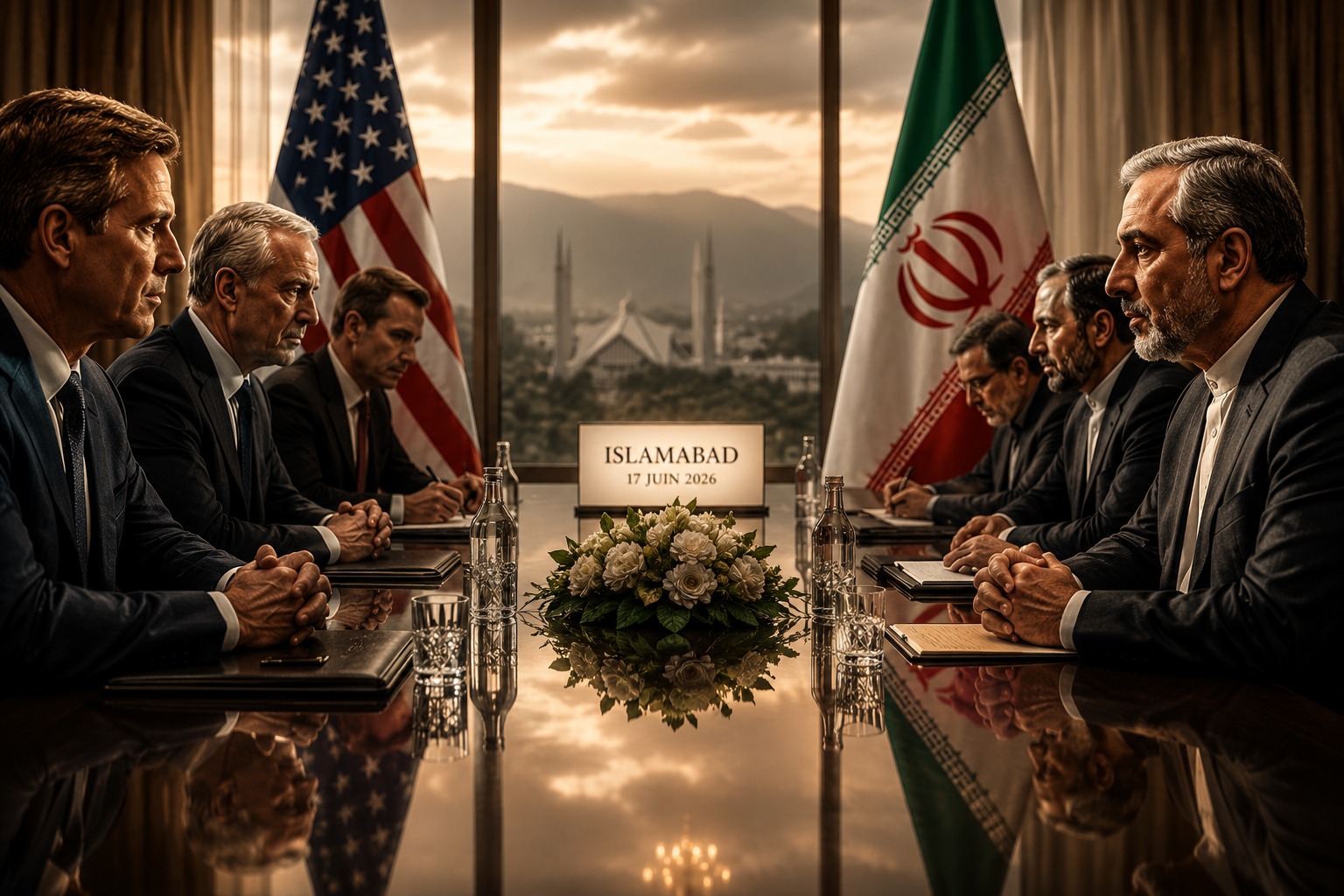 Signature du Memorandum d’Islamabad entre l’Iran et les États-Unis