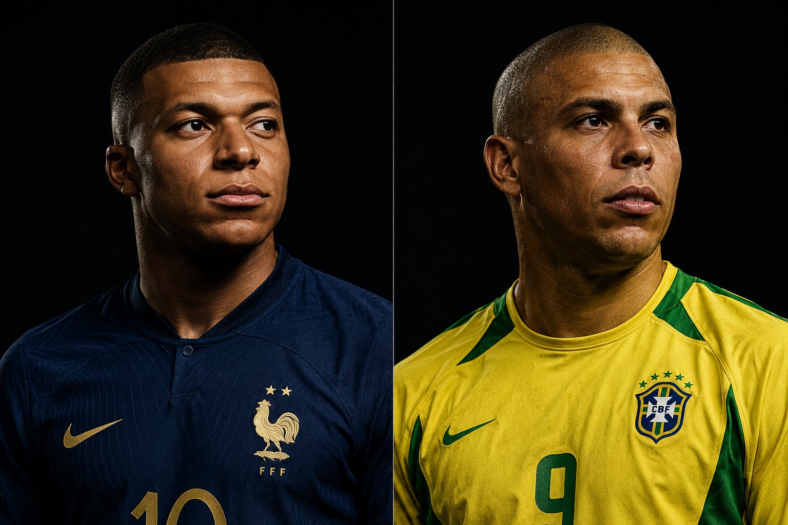 Kylian Mbappé et Ronaldo, deux numéros 9, deux philosophies