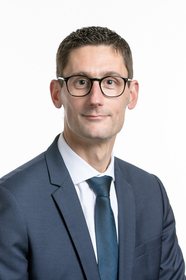 Portrait of Géraud Paté against a light background