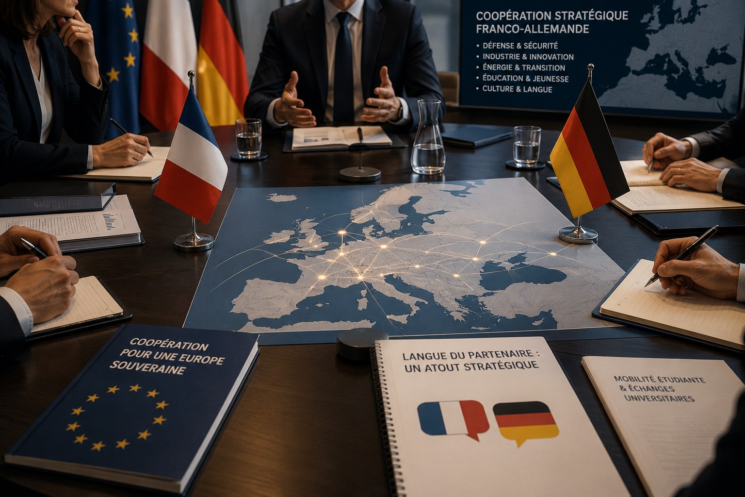La langue du partenaire, enjeu stratégique franco-allemand