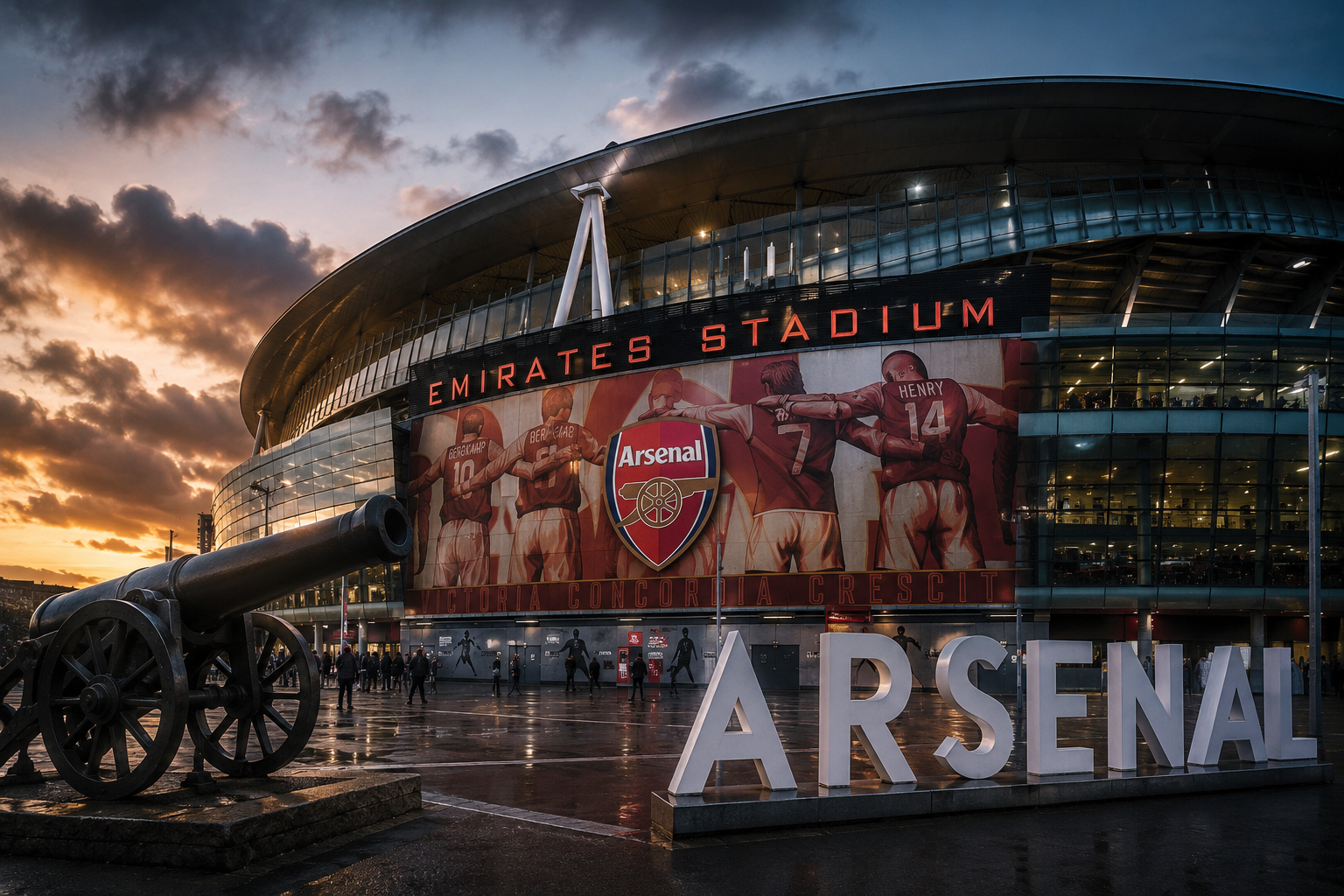 Emirates Stadium, Londres