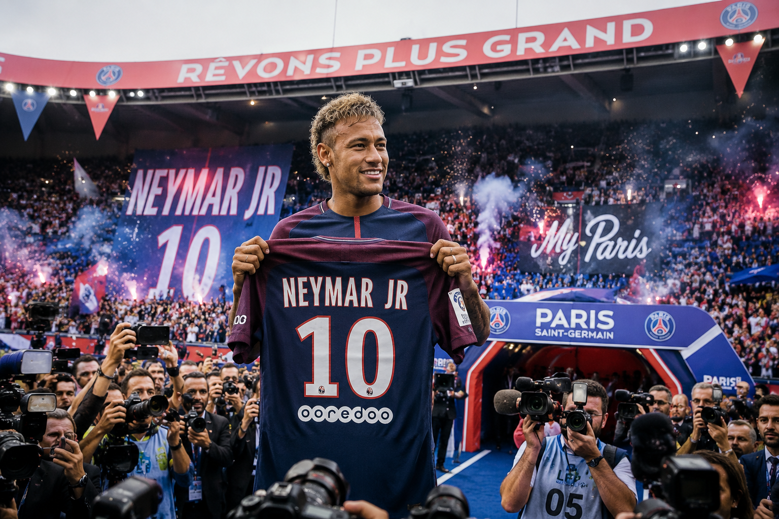 Neymar, transfert record 2017