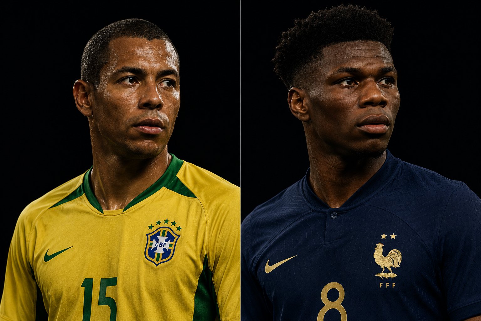 Gilberto Silva et Aurélien Tchouaméni, les sentinelles invisibles