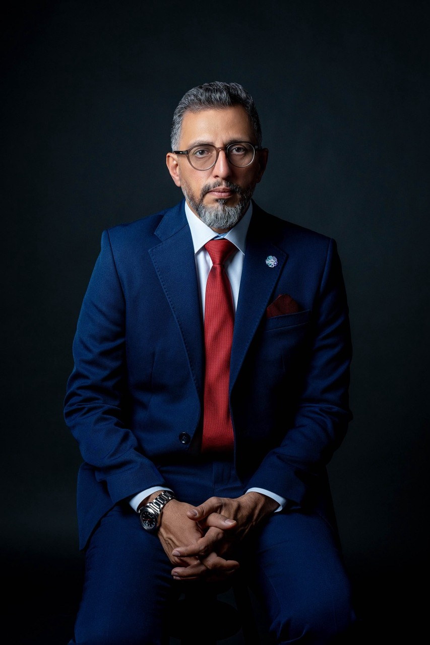 Portrait of Afzal Hussain Mohammed Nakheeb, Founder & Chairman of T57