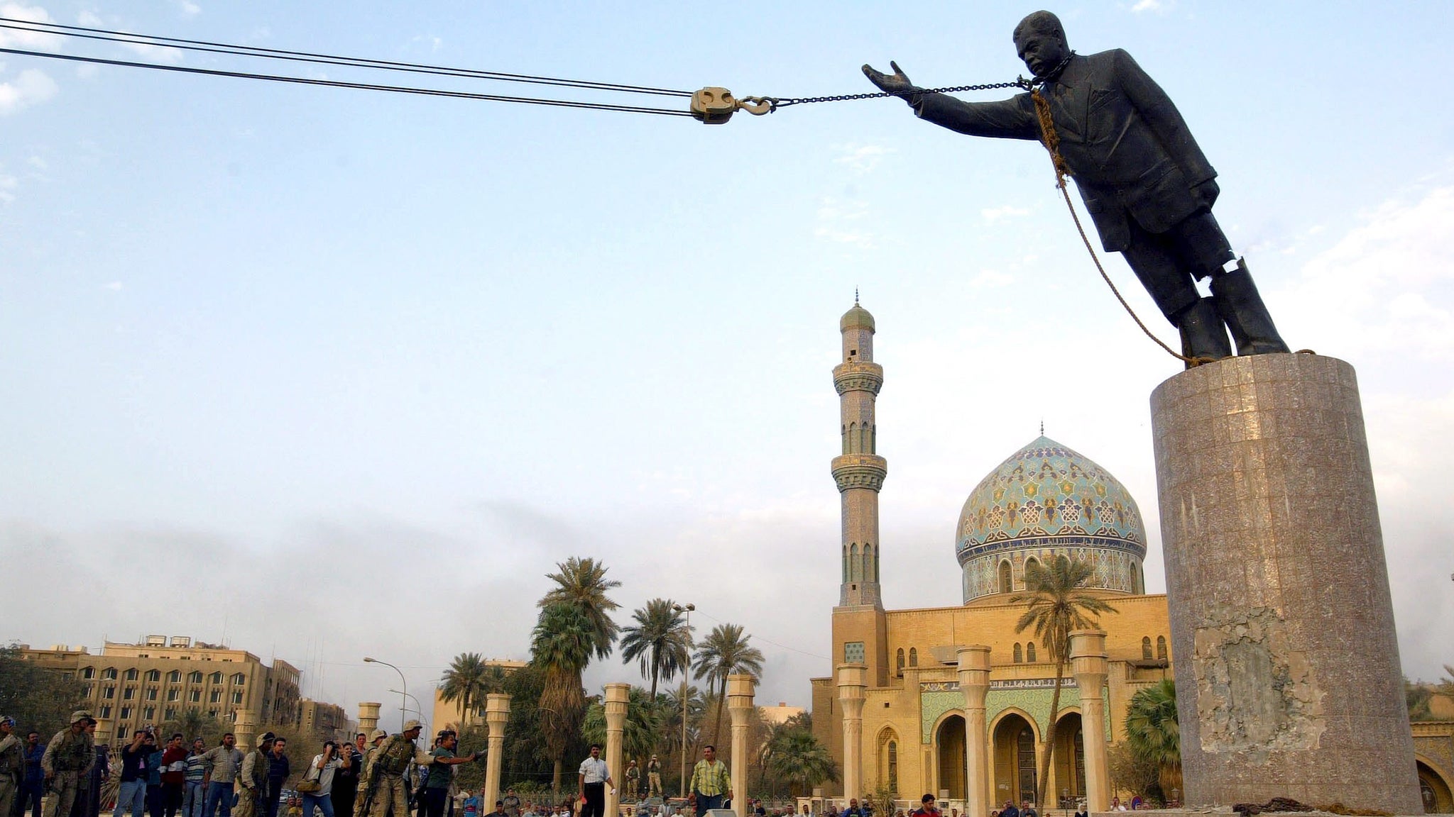 Chute de Bagdad, 2003