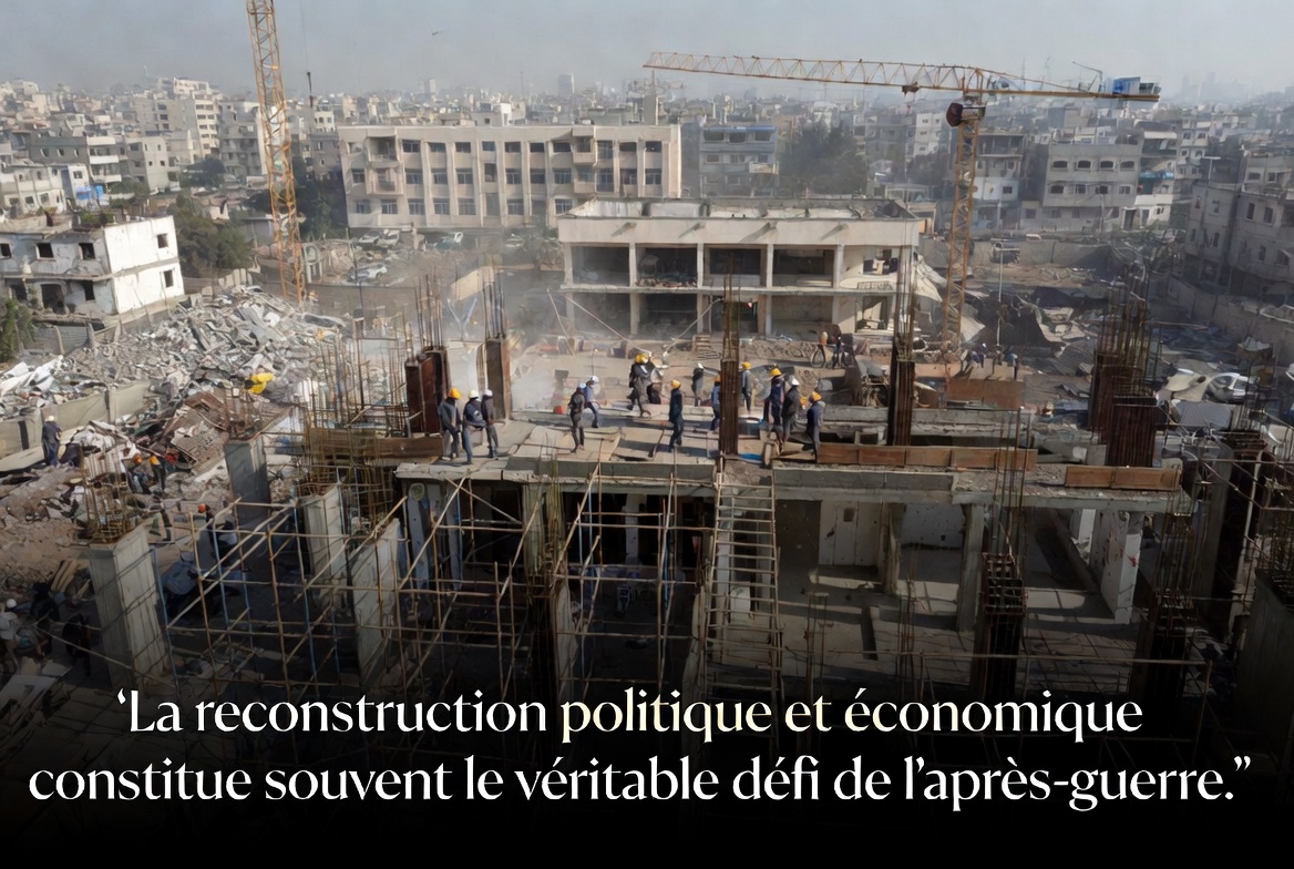 Reconstruction d’une ville après un conflit