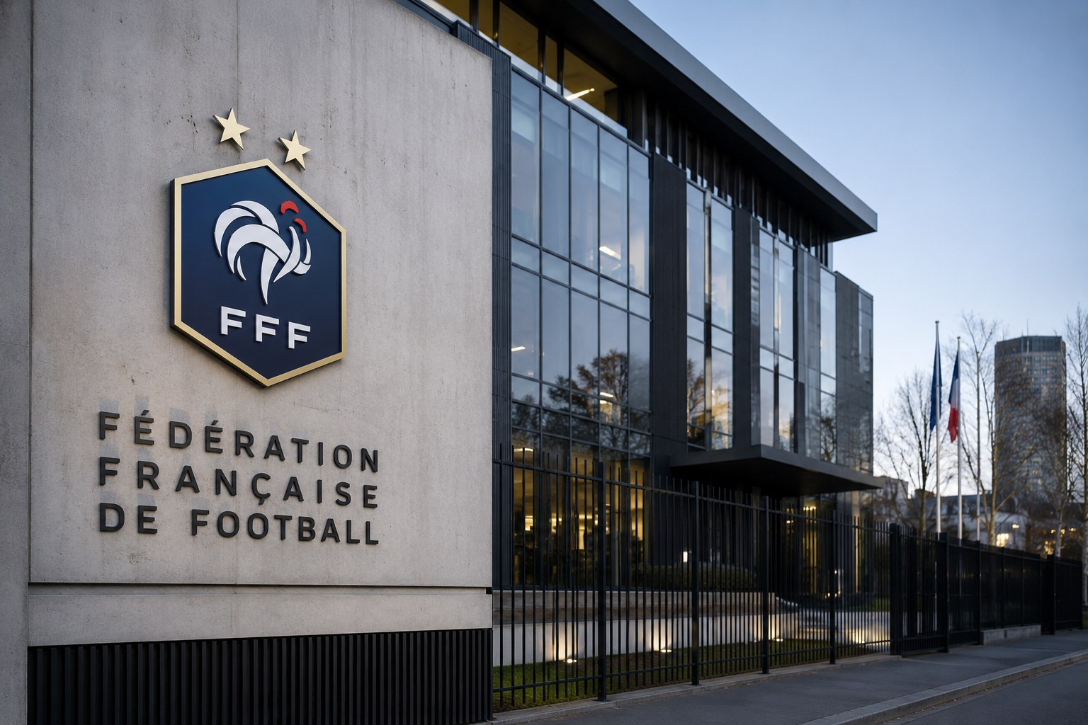 Le siège de la Fédération française de football